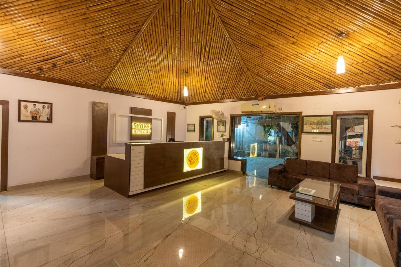 Saavaj Resort, Sasan Gir - Where Wilderness Meets Luxury Exteriör bild